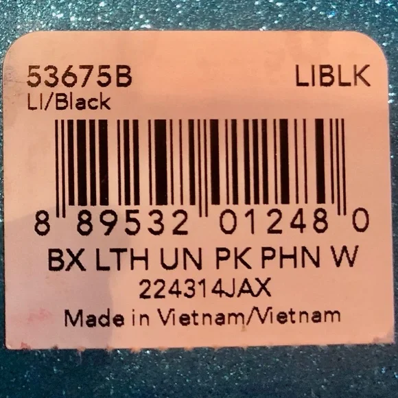 Classic Coach Black Leather Wristlet Wallet NWT,NIB,BRAND NEW FESTIVE Gift Box! - Picture 12 of 14